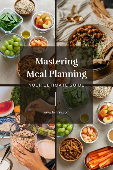 Mastering Meal Planning