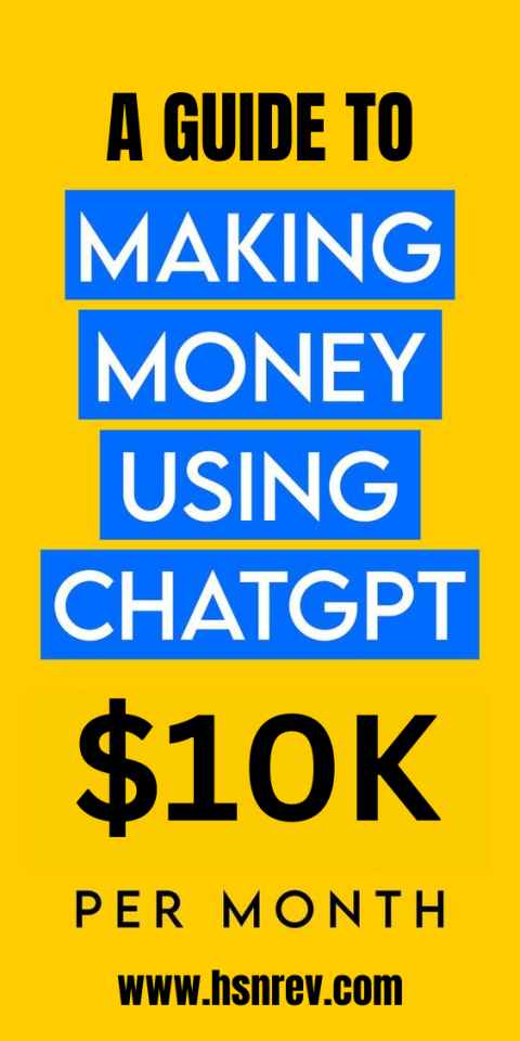 Making Money with the Help of ChatGPT