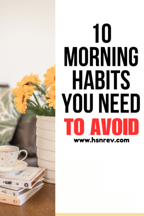 Morning Habits You Need to Avoid