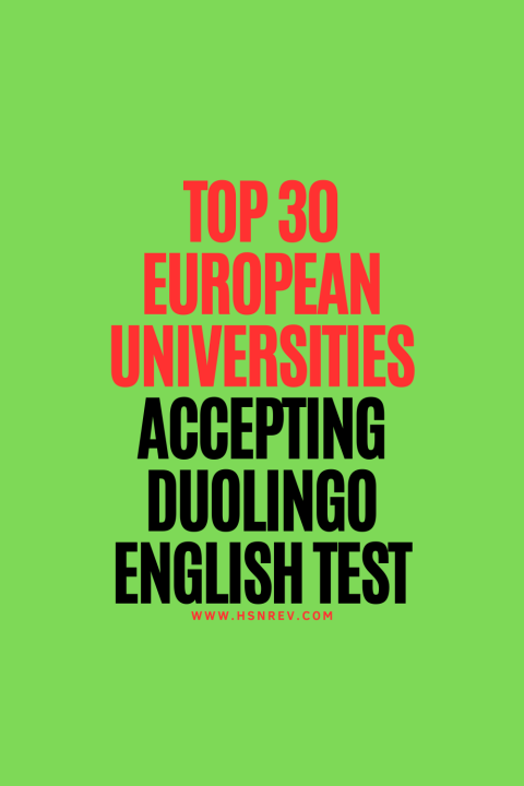 Top 30 European Universities Accepting Duolingo English Test